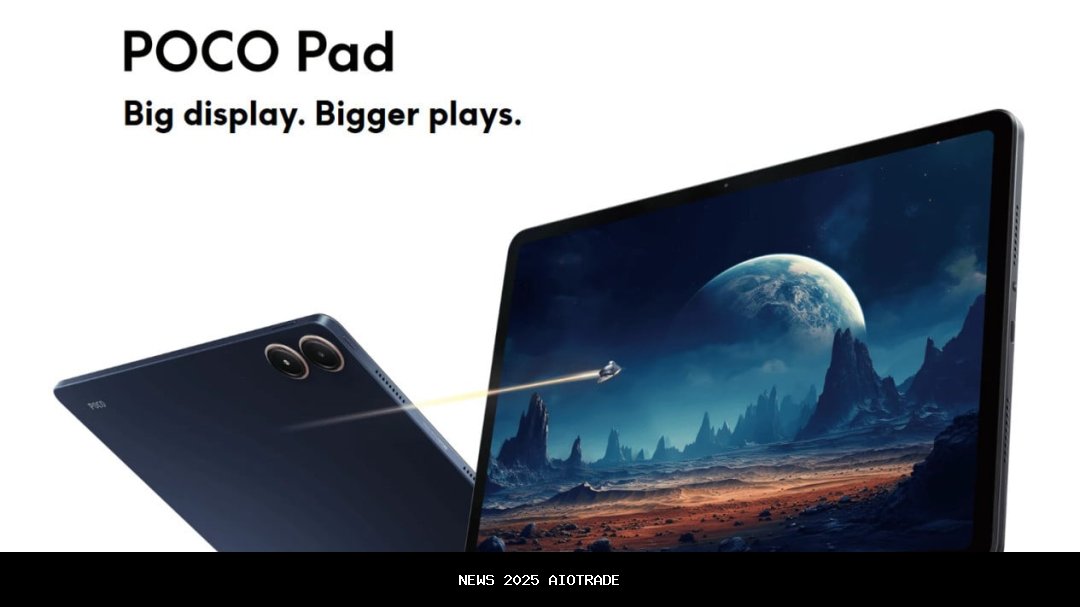POCO Pad X1 resmi hadir! Tablet kecil dengan layar 144Hz tercepat