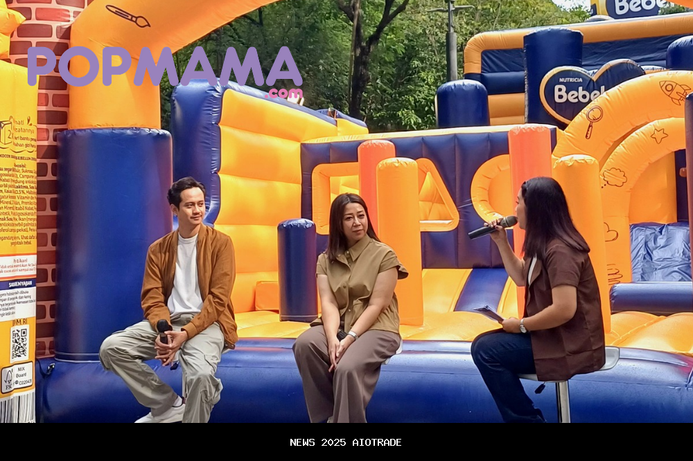 Arena permainan inflatable di pusat kota jadi pilihan liburan akhir tahun anak-anak