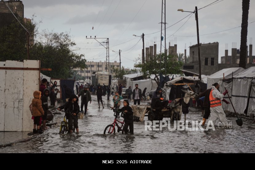 Hujan Lebat di Gaza, Serangan Israel Memuncak