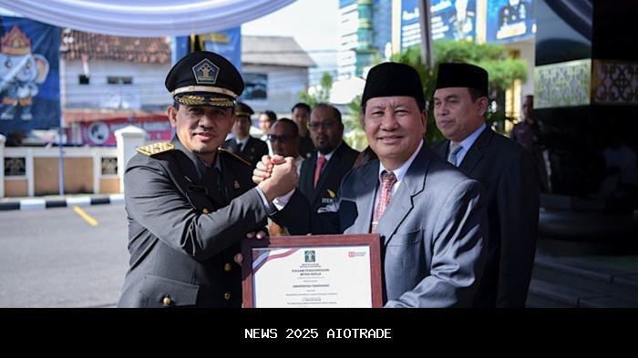 Catatkan 95 Karya Hak Cipta, Teknokrat Peroleh Penghargaan Mitra Kerja dari Kemenkumham