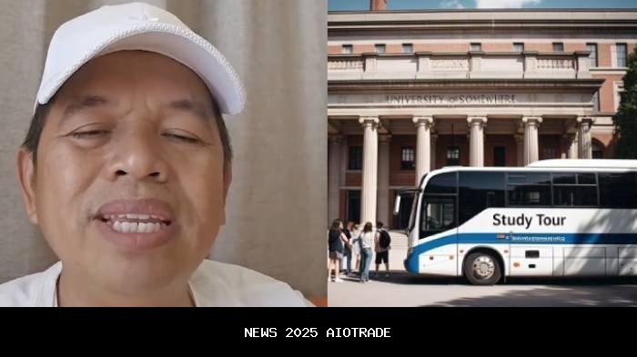 Pekerja Pariwisata Demo Hari Ini, Dedi Mulyadi Larang Study Tour Siswa Jabar