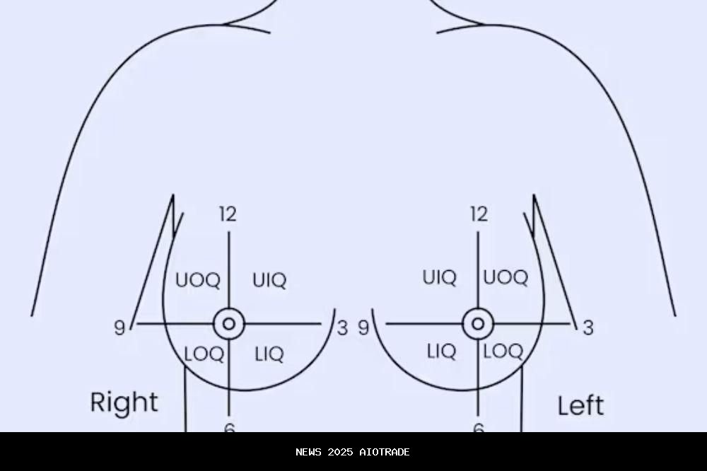 Letak Kanker Payudara yang Paling Umum
