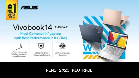 ASUS Vivobook 14, Laptop Kerja Ringkas untuk Produktivitas Modern