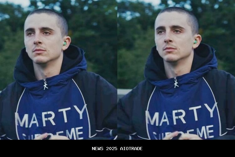 Timothee Chalamet Membuat Penggemar Terkejut dengan Penampilan Barunya saat Promosi Film Marty Supre