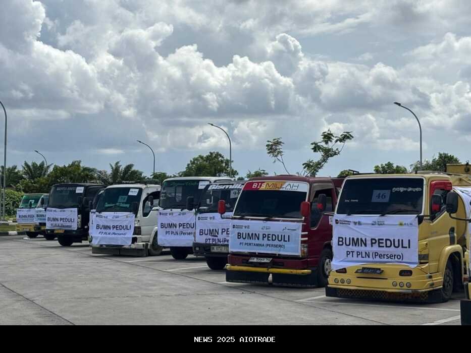 BUMN Tanggap Cepat, Danantara dan BP BUMN Kirim 1.066 Relawan dan 109 Truk Bantuan ke Wilayah Bencan