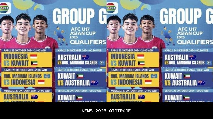 Jadwal Live Timnas U17 Indonesia vs Mali di Indosiar dan Nova: Jangan Takut Hadapi Mali