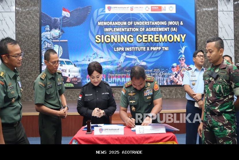 Kolaborasi Strategis LSPR dengan PMPP TNI, Siapkan Pasukan Perdamaian Kontingen Garuda