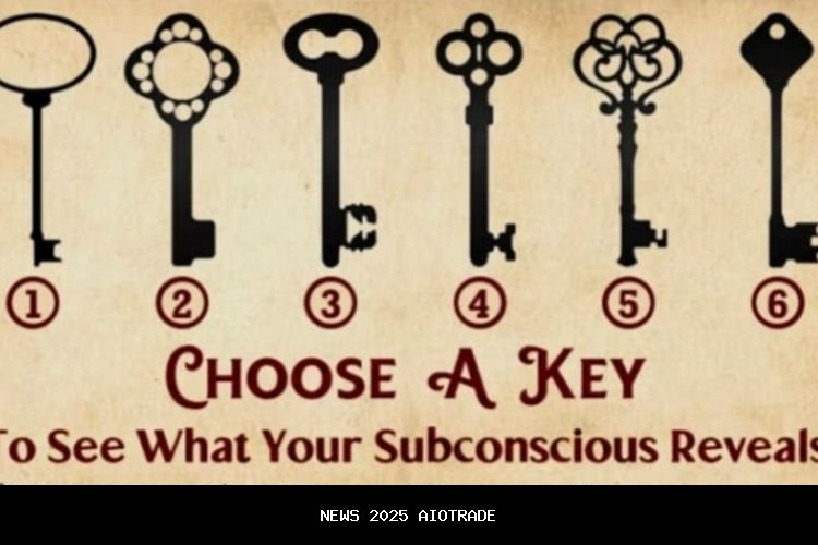 Pilih Kunci yang Paling Menarik dan Ungkap Rahasia Kepribadian Tersembunyi!