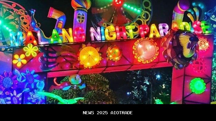 Kilau Tahun Baru di Malang Night Paradise, Destinasi Terpopuler Jawa Timur