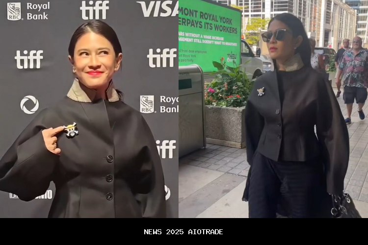 6 Gaya Dian Sastro di TIFF 2025, Pakai Pin One Piece