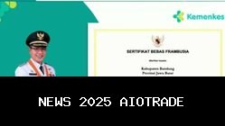 Bandung Kabupaten Bebas Frambusia Dapat Sertifikat Kemenkes