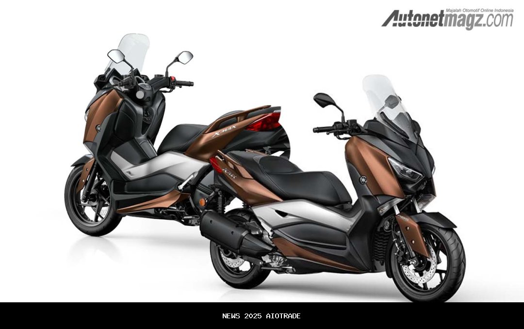 Peningkatan Maksimal, Hanya Rp75 Juta! Lihat Yamaha XMAX Texmax 2025 Lebih Dekat