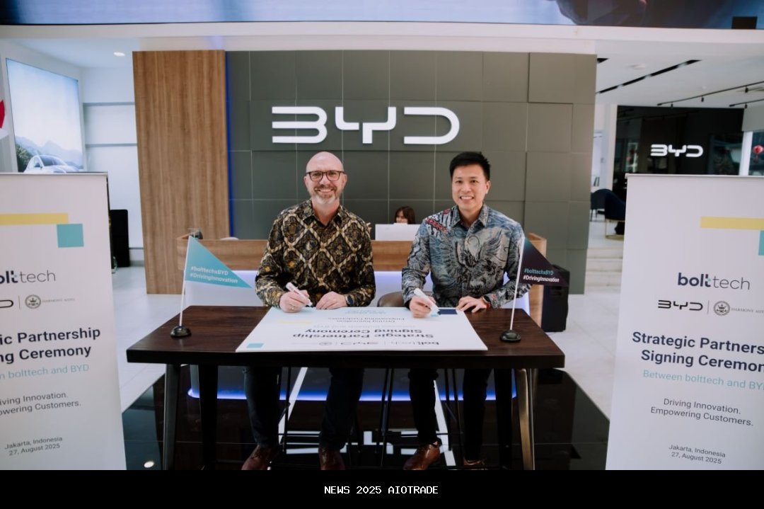 Bolttech Berikan Solusi Asuransi Kendaraan Listrik untuk Dealer BYD