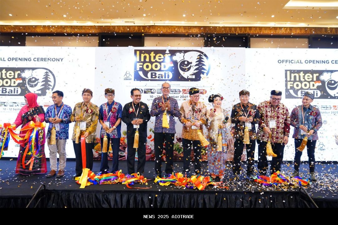 Bali Interfood 2025 Dibuka, CEO Krista Exhibitions: Bali Jadi Pusat Inovasi Kuliner Dunia