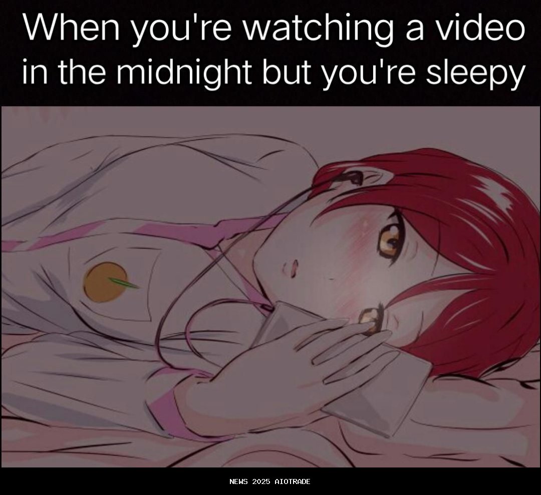 8 Meme Anime Orang Mengantuk, Tidur atau Tidak?