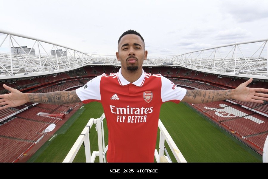 Gabriel Jesus Diincar Milan, Rossoneri Pertimbangkan Pemain Baru di Lini Depan