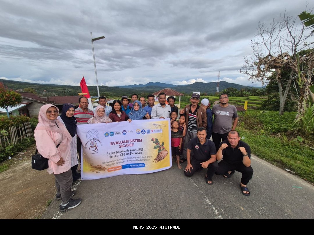 Sistem Tracing Kopi Canggih Dukung Ekspor Kopi Sumatera Utara