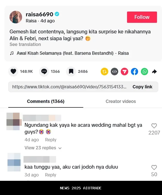 Raisa Menyangkal Minta Cerai, Manajer: Bukan Kuat Tapi Soal Jujur