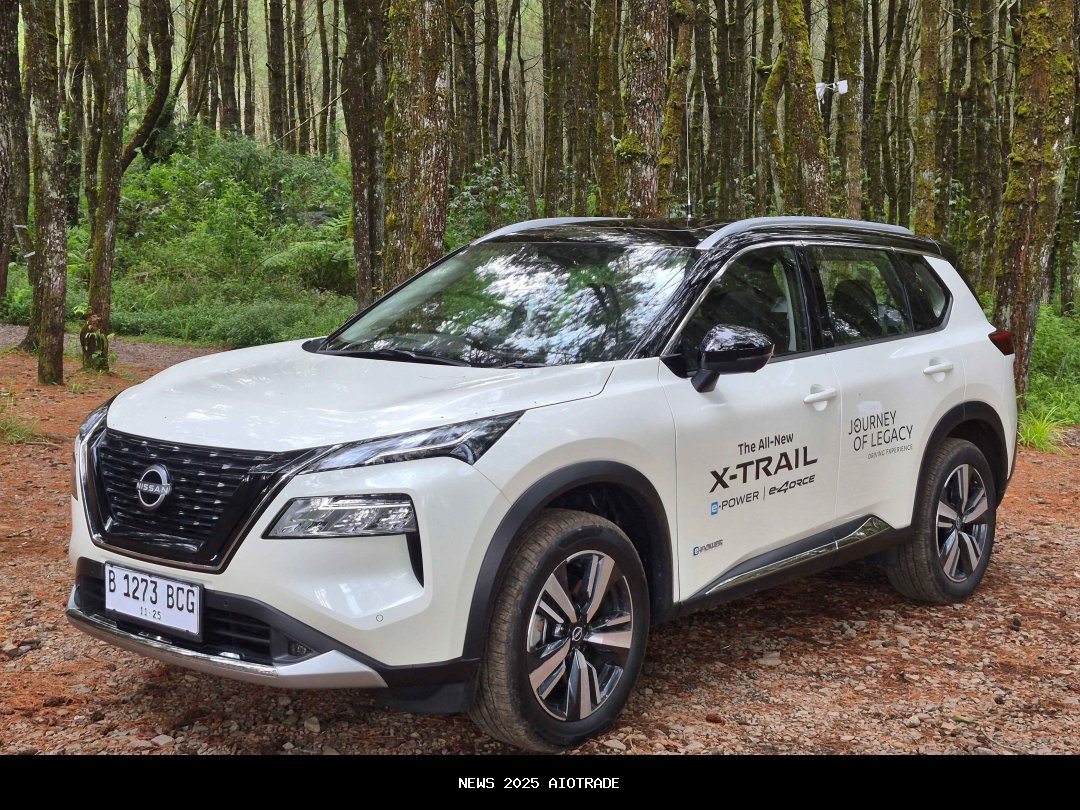 Cara Kerja Sistem AWD e-4ORCE pada Nissan X-Trail
