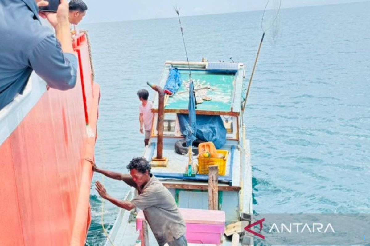 Dua Nelayan Ditemukan Selamat Setelah Menghilang Seminggu di Perairan Belinyu