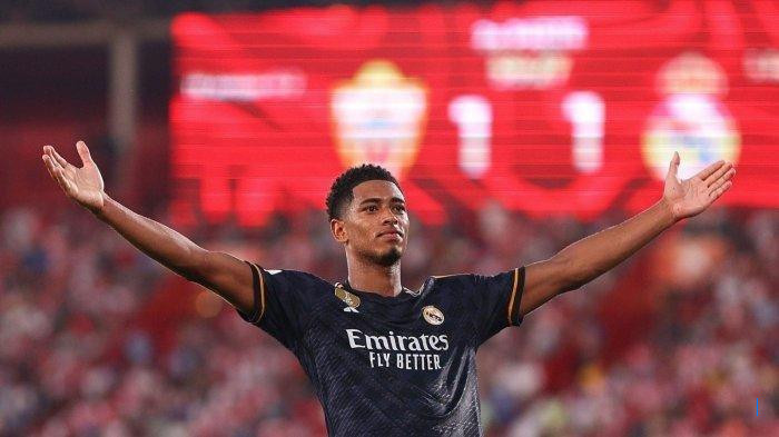 Hasil Babak 1 Real Madrid vs Barcelona: Mbappe dan Bellingham Beri Pelajaran Kunde, Skor 2-1