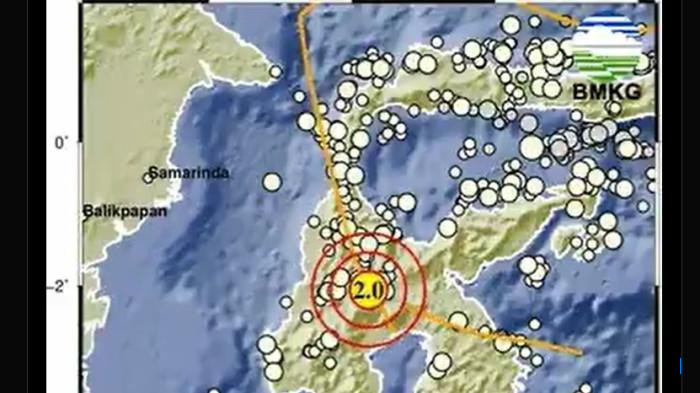 Gempa Magnitudo 2.0 Guncang Luwu Utara-Sulsel dengan Kedalaman 10 Kilometer