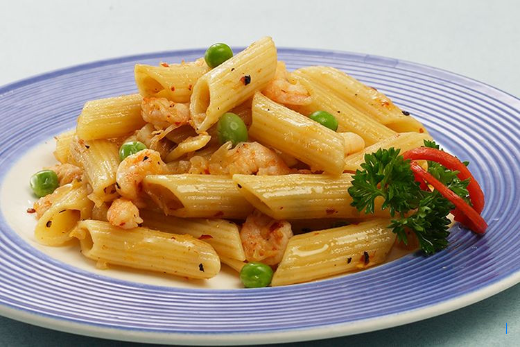 Resep Penne Goreng Udang, Masakan Pasta Sederhana dan Lezat