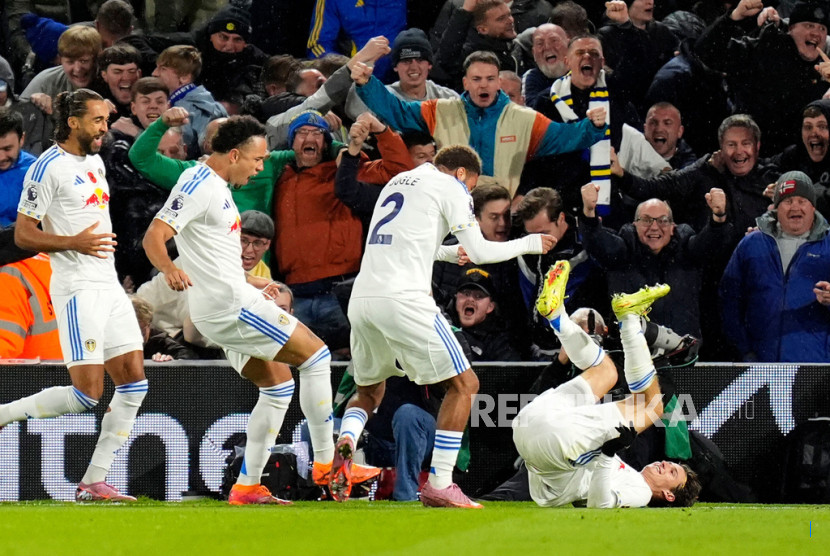 Leeds Kalahkan West Ham 2-1, Akhiri Kekalahan Beruntun di Liga Primer