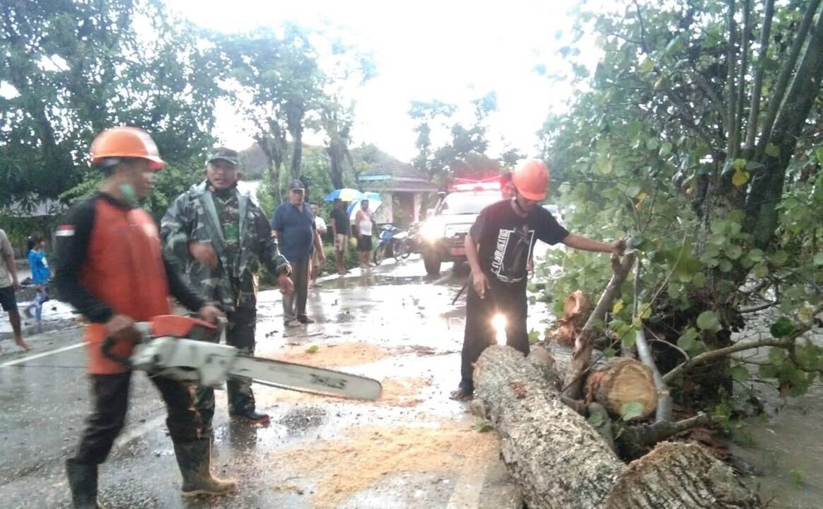 Empat Titik Longsor Porak Porandakan Tiga Kecamatan, Kerugian Capai Rp35 Juta