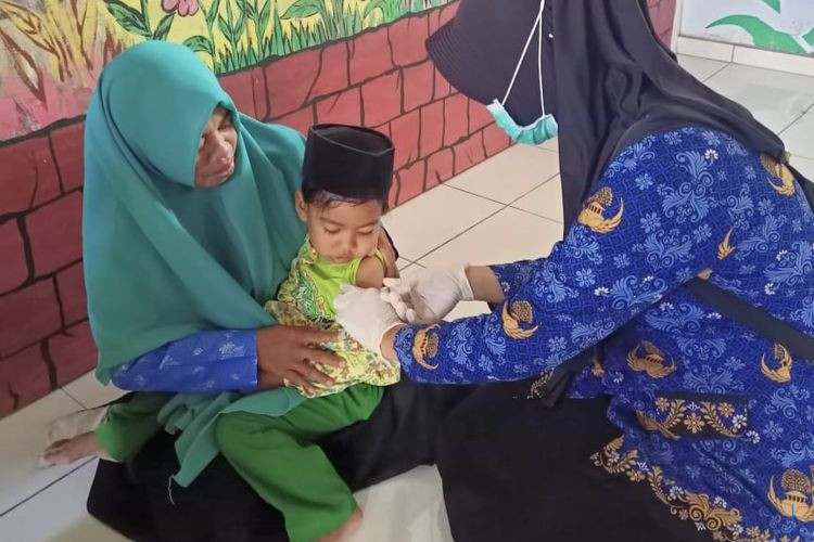 Pertama Kali, Puskesmas Sumenep Bebas Pasien Campak Sejak KLB Diumumkan