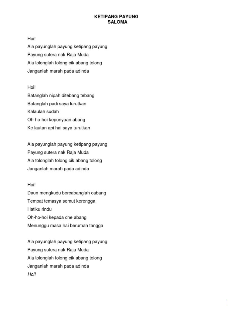 Lirik Lagu Pahothon Padan - Ary Sinaga, Ta Paboa Tu Nasida Holong Ta Pahothon Padanta