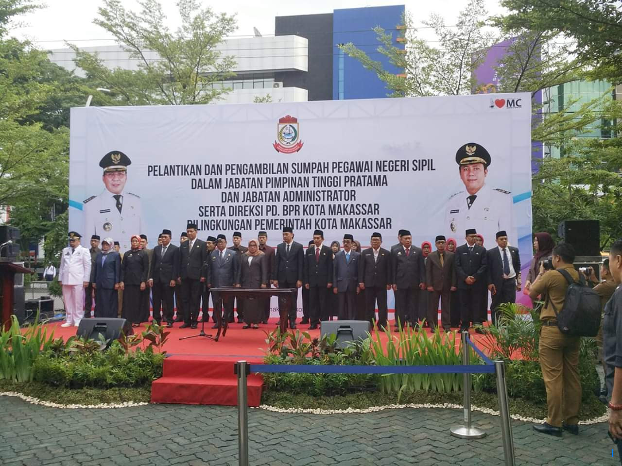 Wali Kota Makassar Resmikan Caf Depal dan Rayakan Ulang Tahun PKN