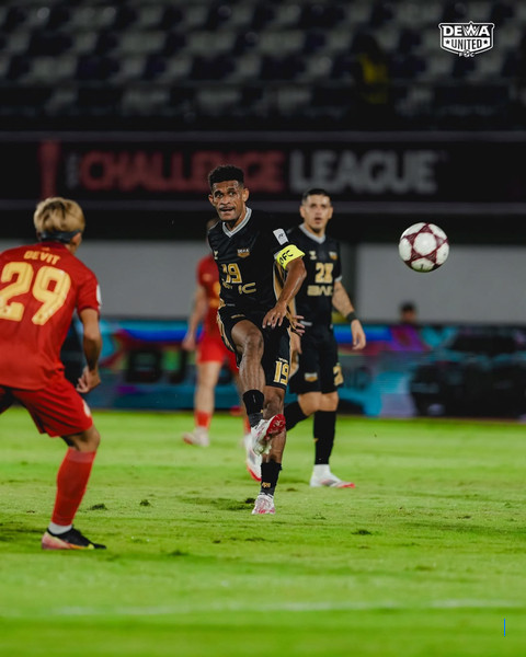 AFC Challenge League: Dewa United Dihentikan 10 Pemain Phnom Penh Crown