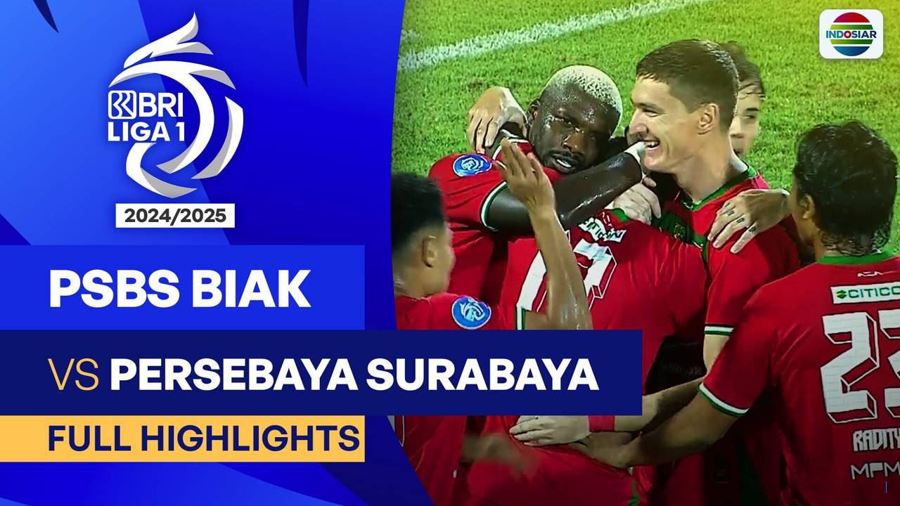Laga Dramatis PSBS Biak vs Persebaya Berakhir Imbang, Ernando Ari Jadi Pahlawan