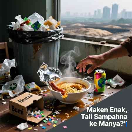Makan Enak, Sampah di Mana?