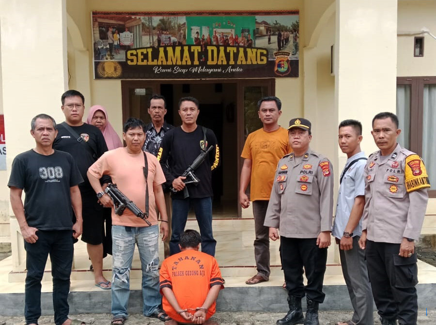 Polsek Penawar Tama Gagalkan Pencurian Sawit di PT SIP