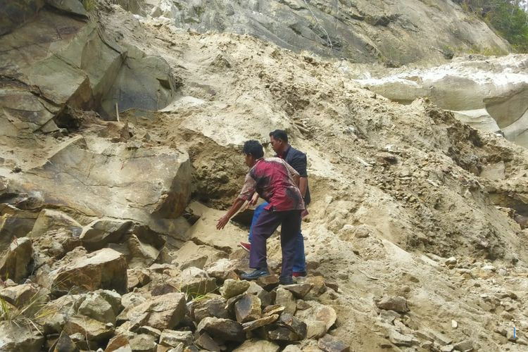 Warga Taput Tewas Tertimbun Longsor Saat Tambang Ilegal