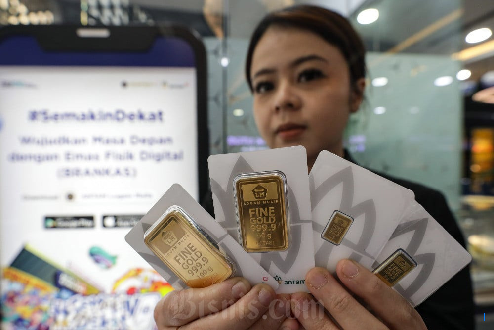 Harga Emas Antam Naik 62,27% Hingga Minggu (26/10)