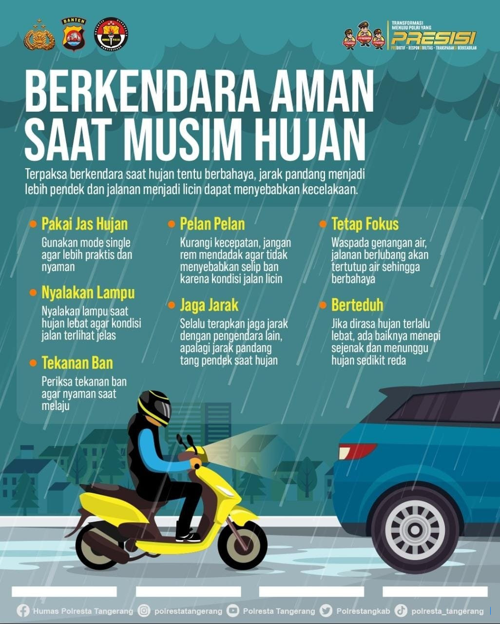 Waspadai Bahaya Mobil Saat Hujan, Ini Cara Merawatnya Agar Aman dan Kuat