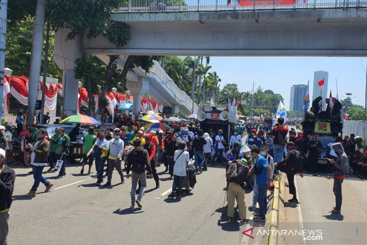 Hari Tani Nasional: Rute Demo Jakarta ke DPR RI Dijaga 8.340 Personel