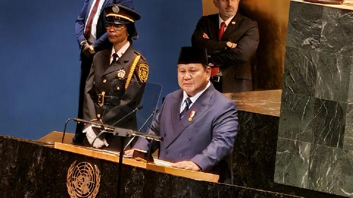 Pidato Prabowo di PBB: Indonesia Dukung Solusi Dua Negara untuk Palestina