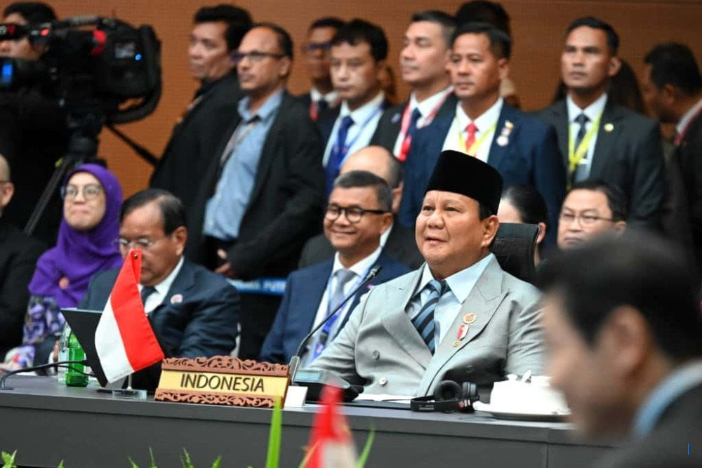 Momen Harmonis Trump dan Prabowo di KTT ASEAN ke-47 Malaysia