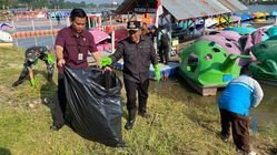 Wali Kota Jambi Pimpin Pembersihan Danau Sipin dan Luncurkan Kampung Bahagia