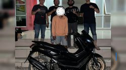 Ekonomi Sulit, Dua Pemuda Ditangkap Usai Curangi Motor NMAX