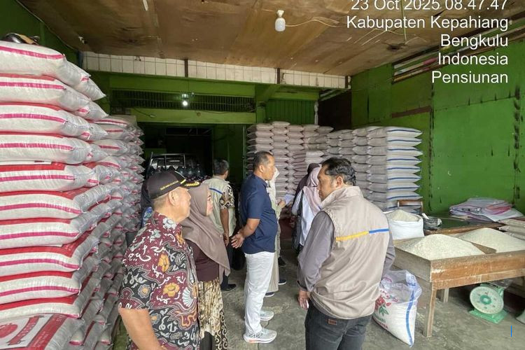 Harga Beras Premium Bengkulu Tembus Rp17.000, Melebihi HET
