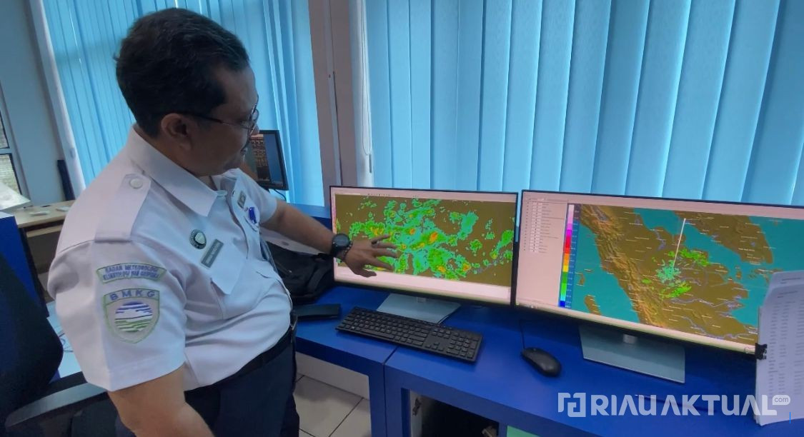 Akhir Pekan Cuaca Riau Cerah Berawan, Hujan Ringan di Beberapa Wilayah