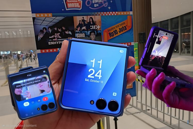 5 Fitur Canggih Samsung Z Flip 7, Jadi Kreator Konten Mudah