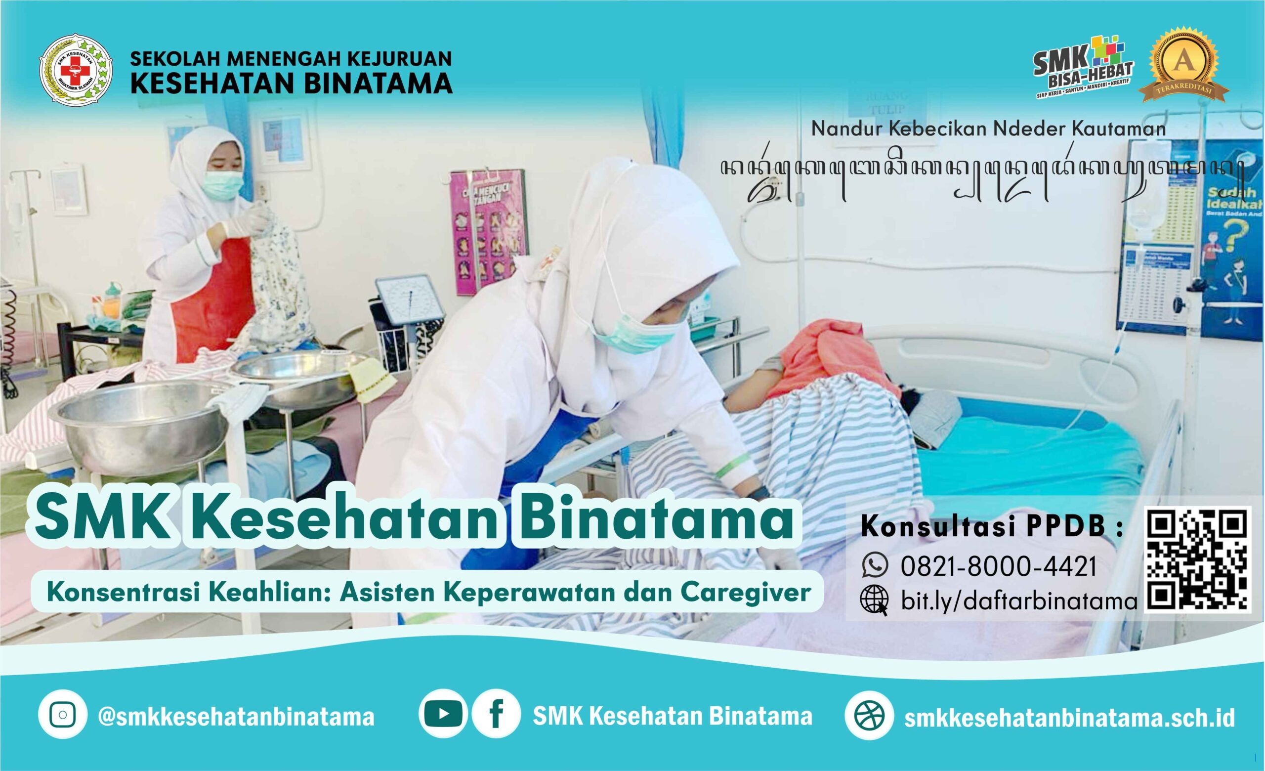 Ahli Komunikasi Dorong Siswa SMK Kesehatan Binatama Tingkatkan Mental Hadapi Ujian Sekolah