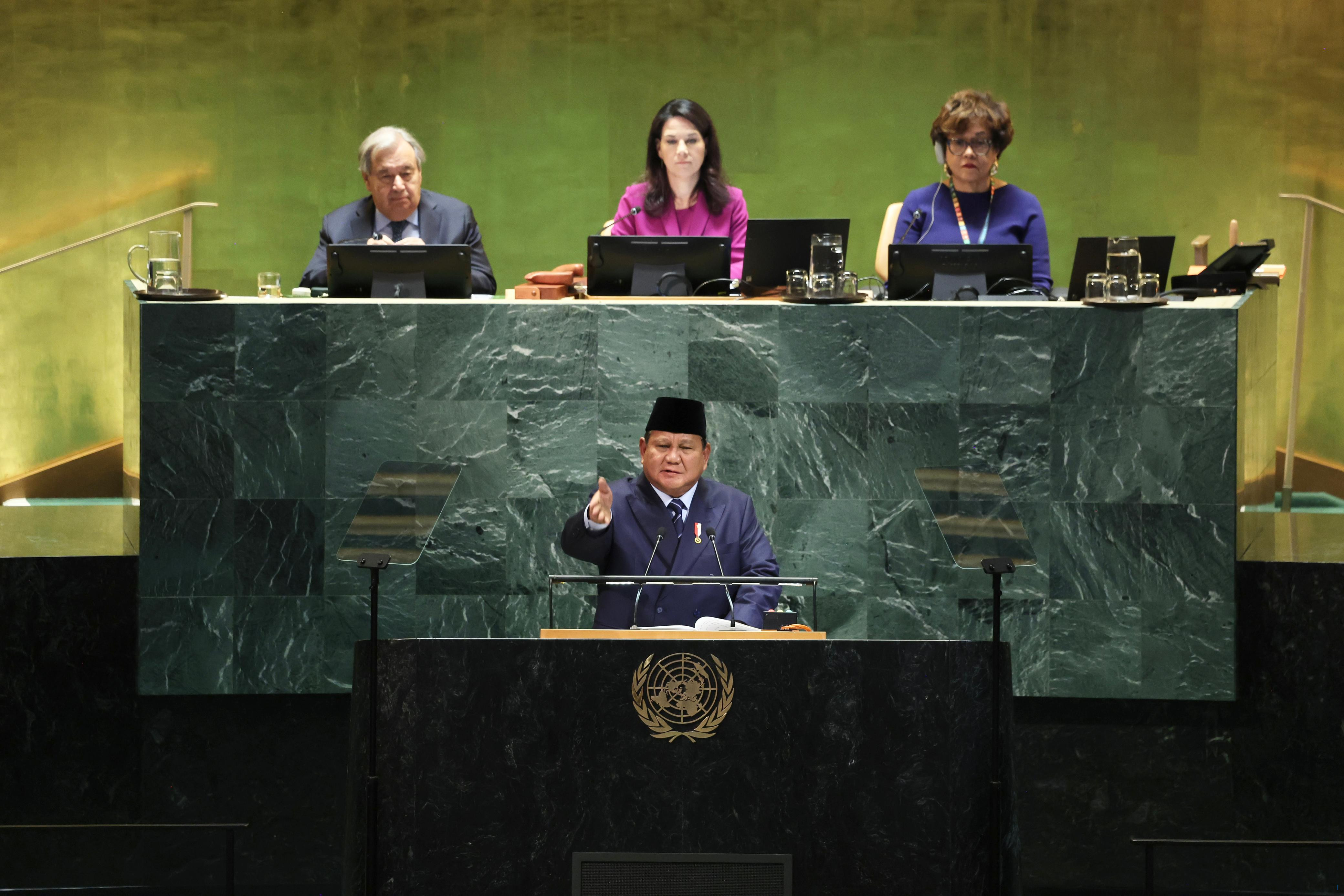 Pidato Prabowo di PBB Tunjukkan Kekuatan Komitmen Indonesia untuk Perdamaian Global