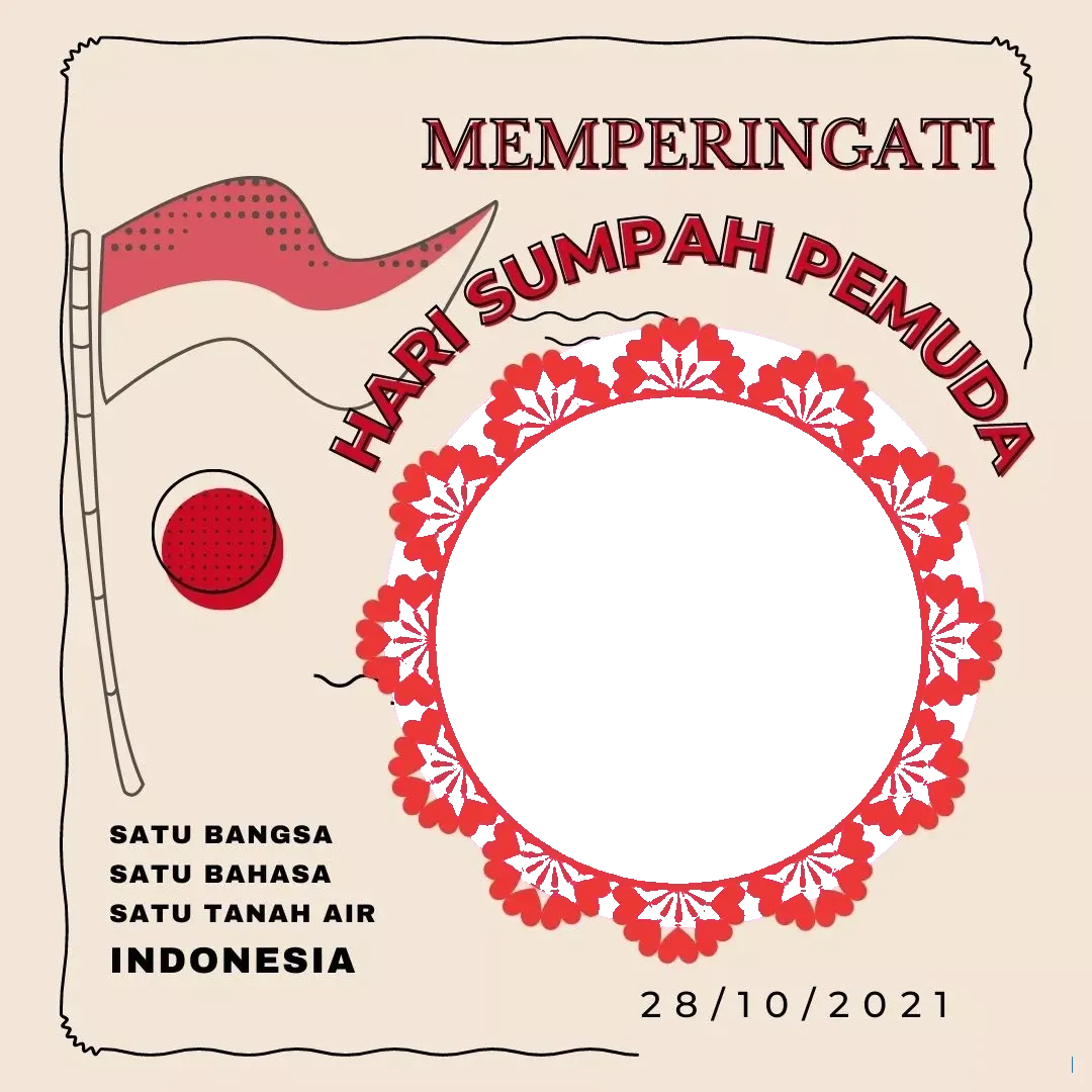 30 Twibbon Menarik Hari Sumpah Pemuda 2025, Siap Bagikan di Media Sosial